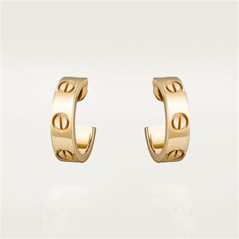 cartier d'amour earrings|cartier love earrings diamond.